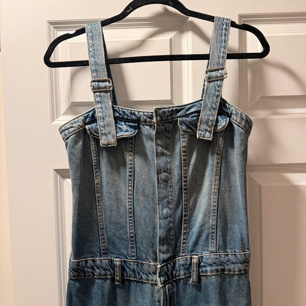 ZARA JEAN JUMPSUIT - Picture 3 of 9